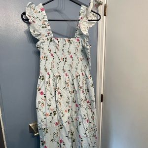 Hill House Home Ellie Nap Dress, pond floral poplin!